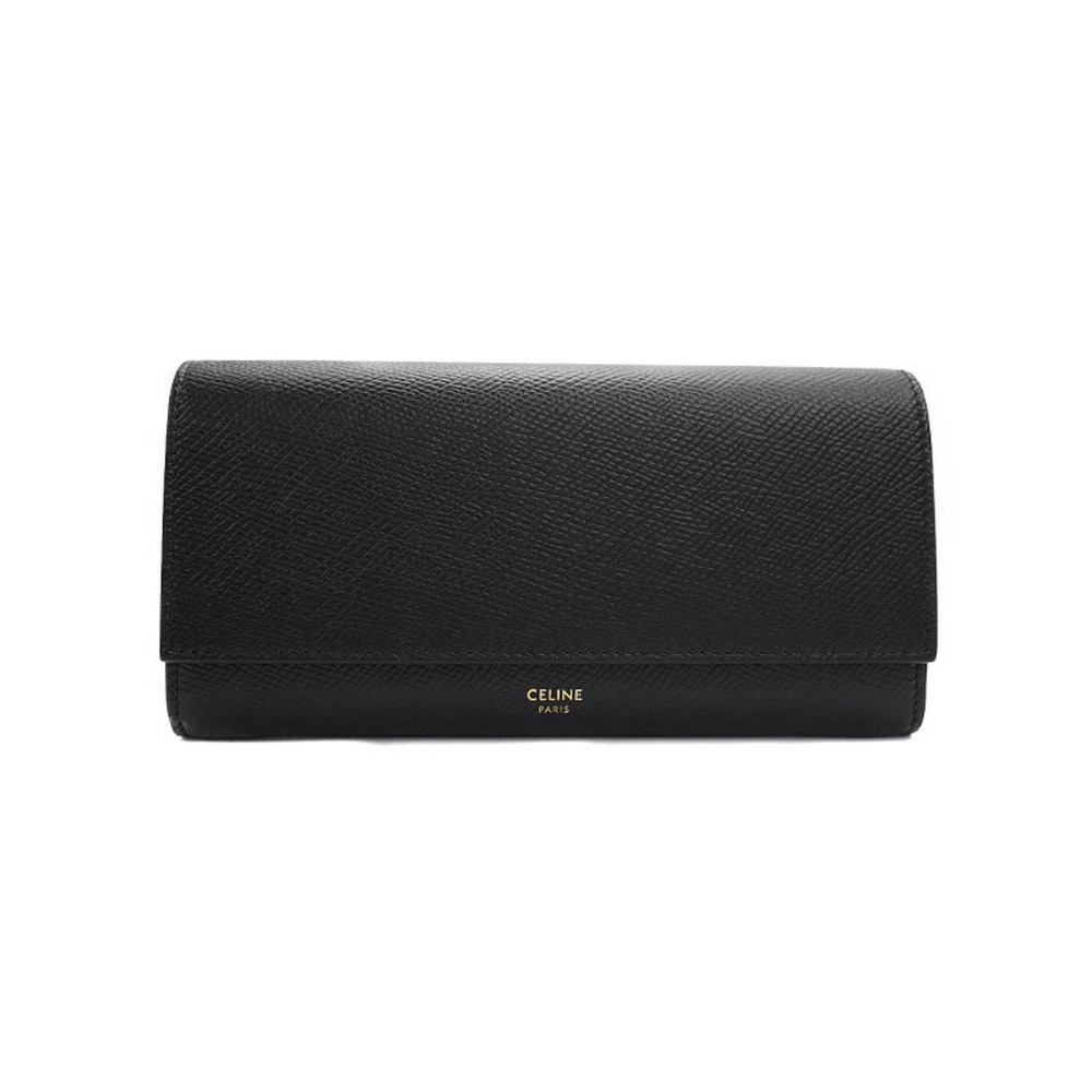 Celine Flap Wallet Bi fold Long